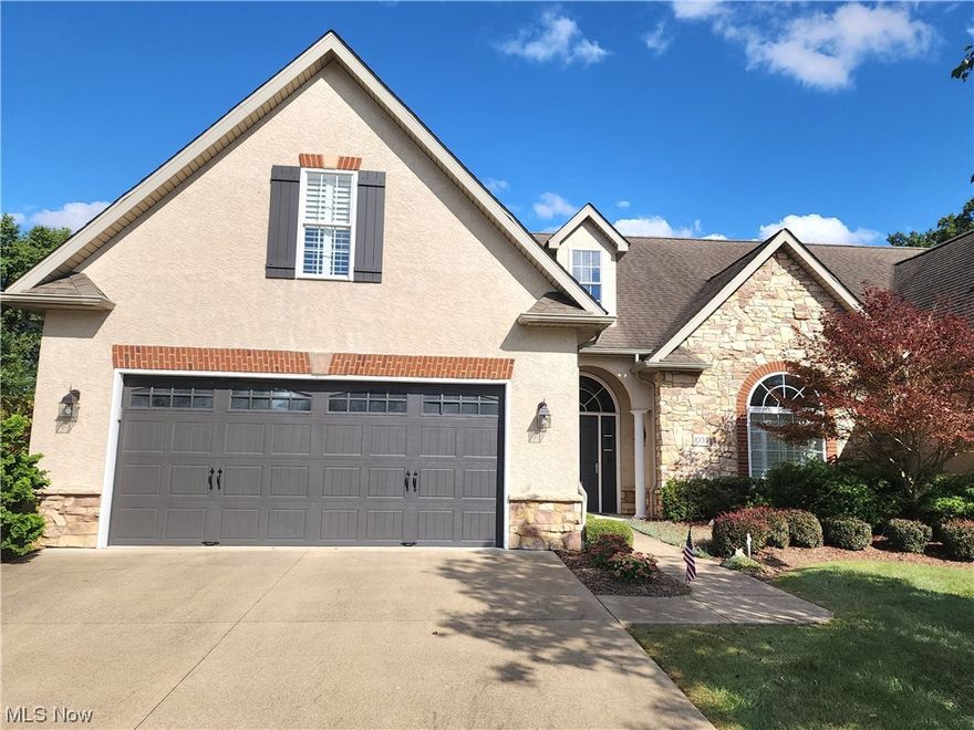 One of the Rare Condos to Come Available in Muskingum County's Premier Complex, Featuring 3 Bedrooms, 3 Full Baths, Four Season Sunroom, 16' x 12' Rear Concrete Patio, 2 Car Attached heated with water, Concrete Driveway, Soaring Great Room Ceiling with Accenting Arches Dividing the Open Concept Great Room and the Kitchen, Second Level Has the 3rd Bedroom with Private Full Bath, Double Closets, Window Seat and Skylight, Entire Home is wired for surround sound. This  Location gives Execellent Privacy From the Great Room and Bedrooms on the Main Level As it is Off Set Above the Garage, Master Bedroom Features Tray Celing. Great Walkin Closet and Private Master Bath, This unit is Surrounded by Similar Quality Architecturally PleasingCondos in a Serine Rlaxing but Convient Complex