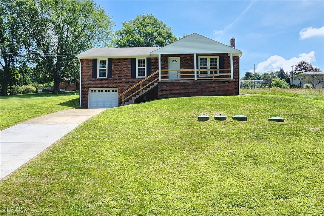 Welcome to this beautifully updated 3-bedroom, 1-bath brick ranch that has undergone a total transformation in 2024 and 2025. Every detail has been thoughtfully upgraded to offer modern comfort and style. Step through the brand new front entry door into a freshly painted interior featuring:
New interior doors and baseboard casing
Durable laminate flooring in the living room, eat-in kitchen, and hallway
Plush carpet in all bedrooms
Completely remodeled kitchen with new cabinetry and stainless steel appliances
Fully renovated bathroom with all-new fixtures
Updated lighting and ceiling fans throughout
Brand new central A/C system
All-new PEX plumbing and drain lines
Electric hot water tank with recirculating pump for instant hot water
New railing on the covered front porch
Brand new septic system
New concrete driveway and spacious back patio
Conveniently located just minutes from State Route 7, you'll enjoy easy access to nearby shops, restaurants, and other essential amenities.
With nothing left to do but move in, this stunning home is ready for you to make it your own.
