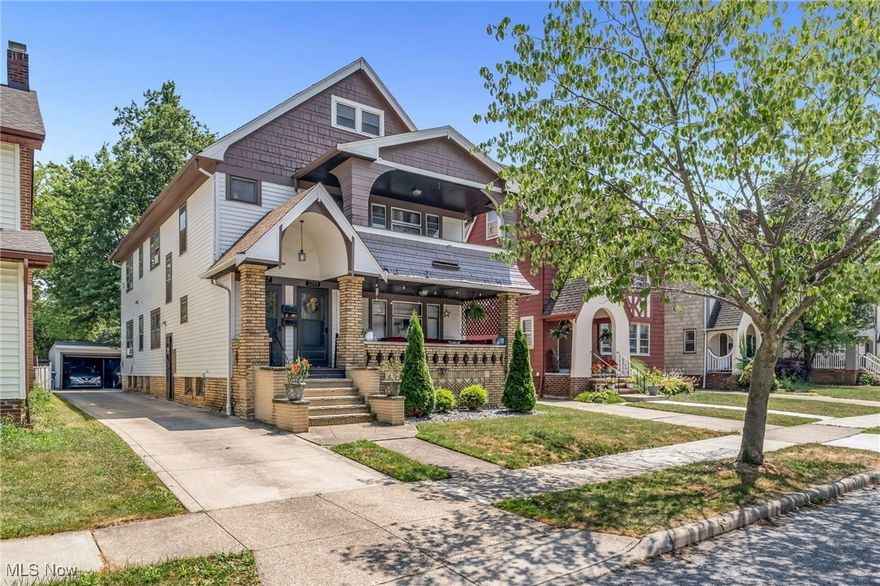 Welcome to this charming two-family home in the heart of Lakewood, offering the perfect blend of character, comfort, and investment potential. Each unit is a 3 Bedroom 1 Bath!! Fully Occupied. Features bright living areas, hardwood floors, updated kitchens, and separate utilities. Enjoy a private backyard, two-car garage, and a prime location close to parks, schools, shopping, and Lakewood’s vibrant scene. This is a fantastic opportunity in one of Cleveland’s most desirable suburbs.