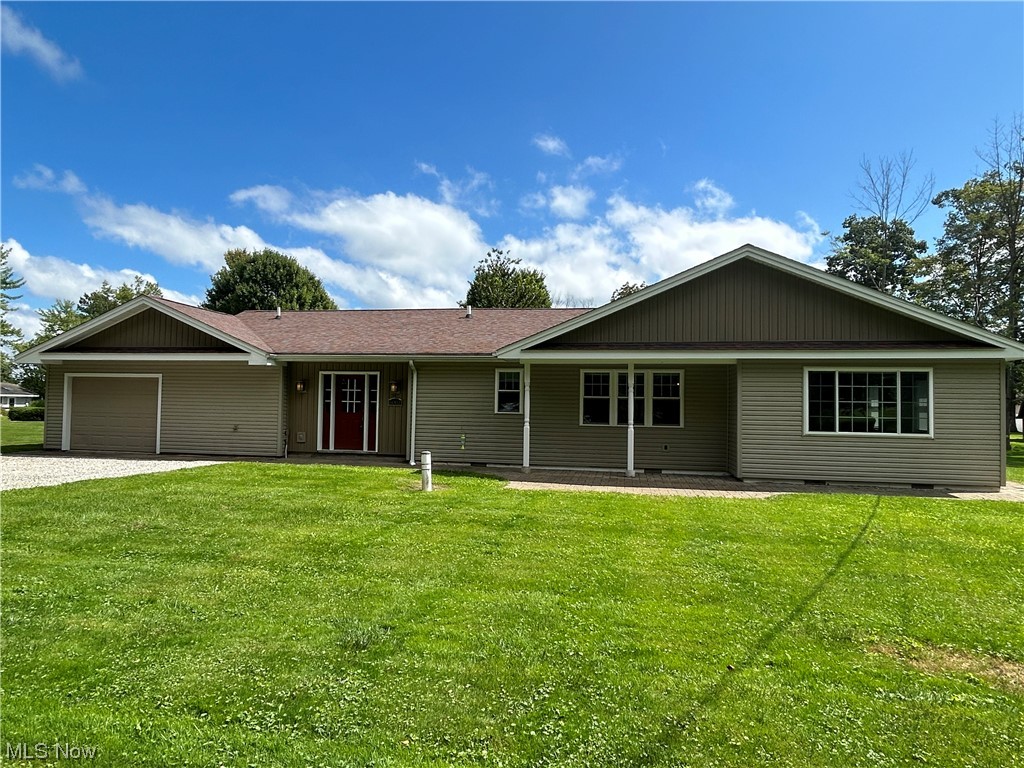 Enjoy the beauty of Pymatuning Lake when you purchase this completely remodeled and redone three-bedroom ranch on two spacious lots. Private lake access. The home can be sold mostly furnished with all new appliances. Sit around the fire and enjoy the view of Pymatunig Lake. All new appliances and furniture. Call today to see this one-of-a-kind lake property.