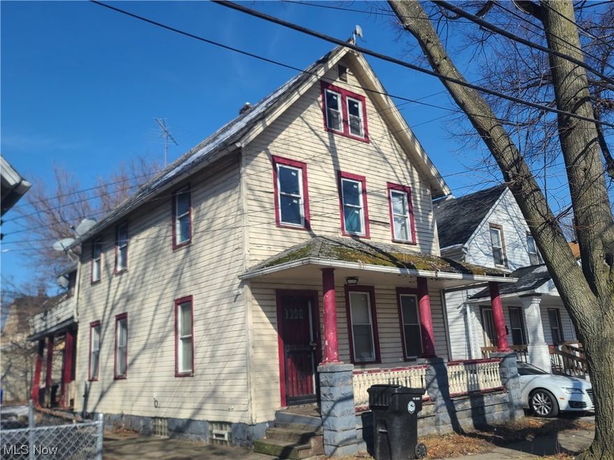 Fantastic Investment Opportunity, two-family. 1st & 2nd floor units have 2 bedrooms, a spacious living room, dining room, an eat-in kitchen. Separate entrances to each unit. Beautiful original woodwork throughout the property. A large unfinished 3rd floor. Full unfinished basement equipped with two forced air furnaces. Hot water heater, electrical breaker boxes. Super, super low taxes of $264 per year!