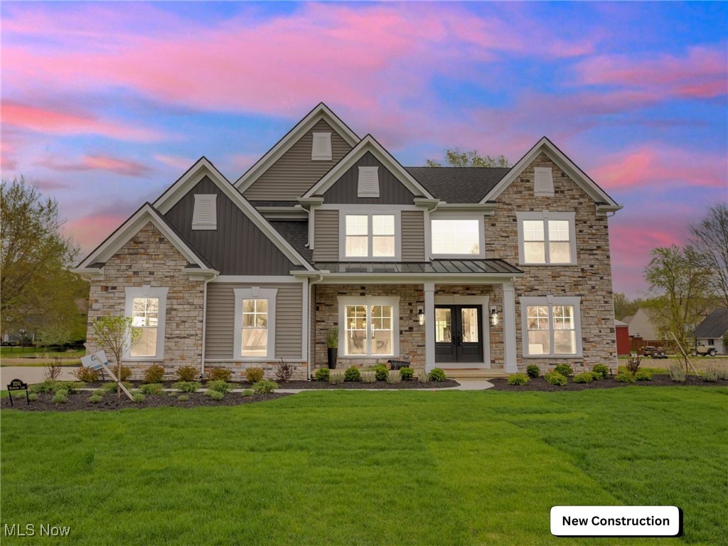 Welcome to the New Bexley III by Parkview Custom Homes! 3,802 sq ft 4 Bedroom, 3.5 Baths. This home features a large Kitchen w/hardwood flooring, granite countertops, tile backsplash, Stainless Appliances, large island with walk in pantry. The open Great Rm features hardwood flooring, stone surround gas fireplace and a 12' sliding glass door. The Formal Dining Room includes hardwood flooring, wainscotting on all walls and a custom coffered ceiling. Private Den/Office has glass french doors, detailed accent wall and a walk in closet. Spectacular "Activity Center/Laundry Room" features a center island, cabinetry, built in sink, folding counters and cubbies. Master Bedroom features a tray ceiling w/crown molding. Master Bath has a large walk in shower, stand alone tub, double sinks, large mirrors and tile detailed floor. Master Closet has a center island. 3 additional Bedrooms all with attaching bathrooms. 2 car side entry/1 car front entry garage w/openers. This home is to be built