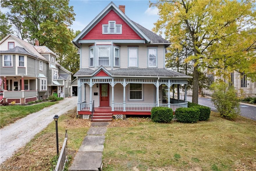 Opportunity, location, and character stand out here at 637 College Avenue! This home has big rooms, tall ceilings, stunning woodwork, and so much more! It is located very close to the college campus and is walking distance to Wooster's amazing downtown scene. The first floor includes all of your typical rooms and a guest bath but also has a room to be used as a family room or office. The second level has 4 spacious bedrooms, a full bath, a laundry room, and lots of closet storage space. Need to expand a little? Well there is a huge unfinished attic that could be finished off and turned into another living area as it has tall ceilings and cool character. Outside, you will enjoy your wraparound front porch and back patio, both of which have views of established trees and the college neighborhood. Don’t miss out on this rare opportunity to own a historic home like this one! Schedule your tour today!