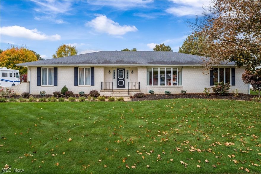 Make this custom built open concept house your dream home! Top of the line kitchen amenities include: Jenn-air cook top, Matag refrigerator, kitchen aid dishwasher, maple cabinetry. DREAM Drop zone boasts immense storage,  utility sink, Samsung washer & dryer, updated 1/2 bath, garage and patio access. 2 Master bedrooms & 3rd large bedroom all w en-suite updated bathrooms, tiled floors & showers,  Master bath: handicap accessible, jacuzzi steam shower to keep you feeling your best! Great room brick hearth fireplace burns wood and or gas. Sun room; brand new carpet and wired for a hot tub. Great basement bones: 2006 2 Frigidaire HVAC systems w Honeywell air filtration, 2017 hot water tank, 12 course walls, Anderson windows, blinds, hard wired smoke detectors. This amazing ceramic brick home comes with a warranty! ONE BLOCK TO ALL SCHOOLS AND COMMUNITY REC CENTER.