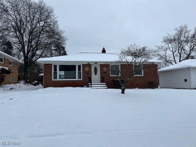 Welcome Home!!! This charming all-brick ranch nestled in the heart of Warrensville Heights is A MUST SEE!! This 1,200 + sq/ft Ranch home offers convenient one floor living. Home features three spacious bedrooms with large closets, large living room with huge picture window that allows plenty of natural light in, natural hardwood floors throughout, kitchen with ceramic flooring, plenty of counter space and built in island, two full bathrooms, and expansive finished basement serves as an ideal space for entertaining, boasting a wet bar and a full bathroom. Additionally, this lower level includes a versatile room that can function as a fourth bedroom or a private office, catering to your specific needs. Outside, you'll find a generous backyard, offering ample space for outdoor activities and relaxation. The property also includes a two-car garage, providing convenient and secure parking.
This home is part of a friendly and community-oriented neighborhood. Residents enjoy easy access to shopping at Harvard Park Shopping Center, Eton Chagrin Boulevard, Pinecrest, nearby JACK Thistledown Racino, and all the amenities this location provides.
Property is being sold AS IS. APRROVED SHORT SALE!! Please schedule your private showing ASAP.