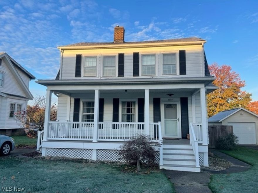 Well-built House with newer Furnace and Roof.  This 3 Bedroom 1 and a half bath home needs some TLC.