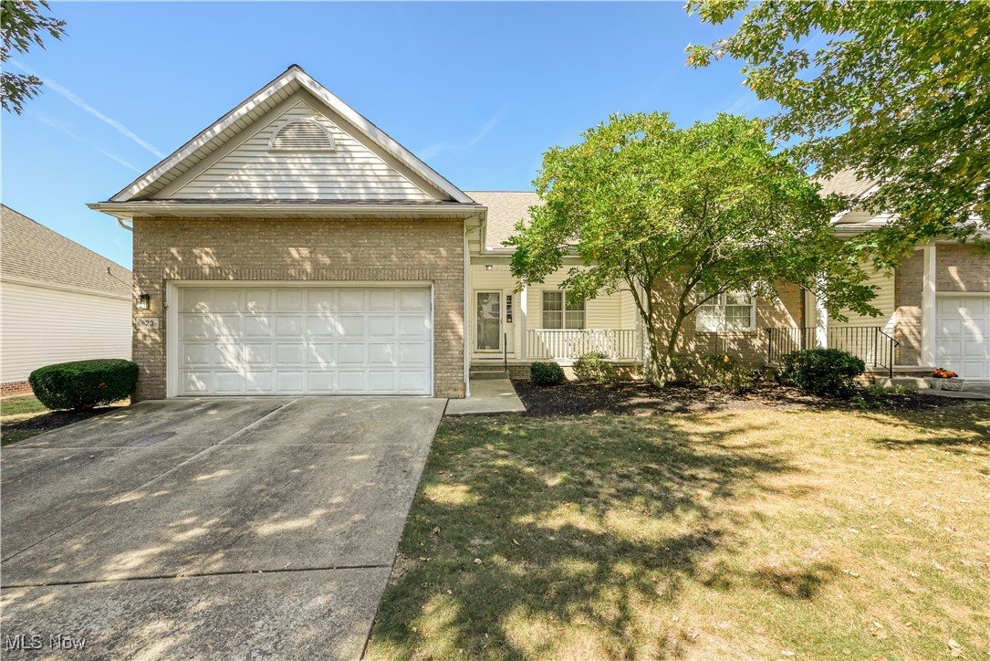 Looking for that condo that offers convenience of first floor living, but plenty of storage too? Stop looking, this is it! This beautiful condo offers 2 bedrooms, 2 full baths, a loft area with a walk-in closet and a full walk-out basement! Step into the inviting foyer from the peaceful front porch. Here you find access to the attached 2 car garage and a coat closet. To the right is a fully applianced kitchen with view into the combined dining and living room with fireplace. This vaulted living room also offers French doors to the deck. Here, the stairs allow access to the loft area with ceiling fan and oversized walk-in closet. Back to the first floor, the hall offers one full bath and a laundry room with washer & dryer. The spare bedroom also has a walk-in closet. Finish down the hall to the primary suite with large windows, a walk-in closet and En suite Bathroom. From the hallway you take the stairs down to the full, walk-out unfinished basement with a patio just beyond the sliding glass door. From all the outdoor living space to the ample storage, you certainly wont feel like you're living in a condo. Come check it out today and see for yourself!
