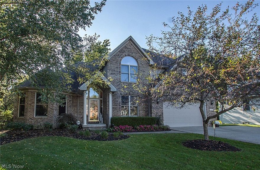 Located in the premier Red Tail community this wooded, cul-de-sac location provides privacy, golf course views, and low traffic but that's only before you step inside! The nicely appointed den features built-in custom shelves, overlooks the front yard, and has a dual sided fireplace. You can host the holidays with a large dining room featuring accent chair-rail and has been freshly painted. The kitchen is an entertainer's delight with maple cabinetry complimented with a tiled backsplash, granite counters, hardwood flooring, huge walk-in pantry, appliance garage, and stainless appliances. The kitchen is also adjacent to the family room with patio doors opening to the deck overlooking the private back yard. There is an actual mudroom, separate utility room, and 3C garage. You will enjoy waking up in this large master suite with sitting area with excellent views, two walk-in closets, en-suite bath featuring double sinks, plenty of storage, jetted tub, and tiled shower. There is a private