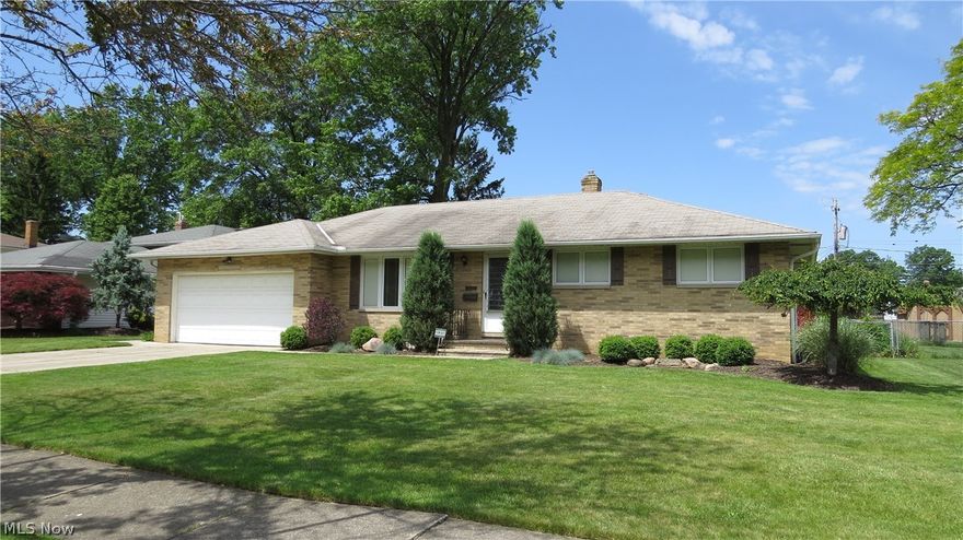 Move right in to this updated & well-maintained 3 bedroom, 2 full bath, all brick ranch with 2 car attached garage in Seven Hills! Stunning hardwood floors throughout home & Pella windows with 'between the glass' blinds. The completely remodeled kitchen (2008) features granite counter tops, tile flooring, tile back splash, recessed lighting & all stainless appliances stay!  The family room was also completely remodeled (2010) including new drywall & insulation, carpet, tile, crown molding, recessed lighting & 5.1 surround sound in wall wiring. Updated living room & dining room. All bedrooms have been updated & have closet systems. The master bedroom has full master bathroom that was completely remodeled (2008). Hallway bathroom also remodeled (2008). Both updated with tile floors, tile showers, vanities & lighting. The full, spacious basement is completely finished! It has a main room that is carpeted, as well as two additional rooms and laundry room (washer/dryer stay!) Basement updat