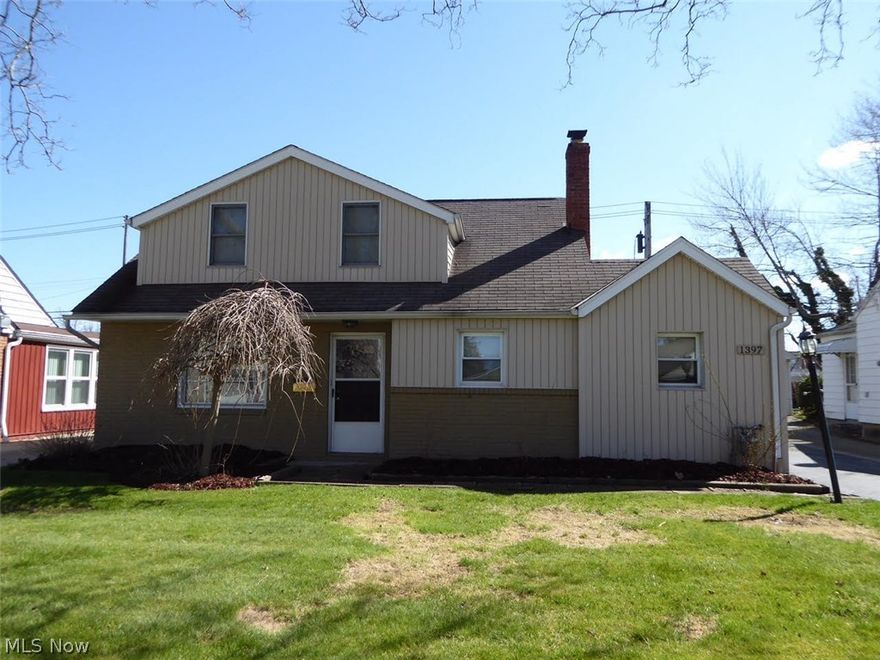 Wonderful Mayfield Heights Bungalow offers great transitional floor plan and convenient living!! Two Bedrooms on first with full bath and laundry. Open Kitchen design!  Second floor offers large dormer with second full bath! Two Car Garage !  Come take a look today!