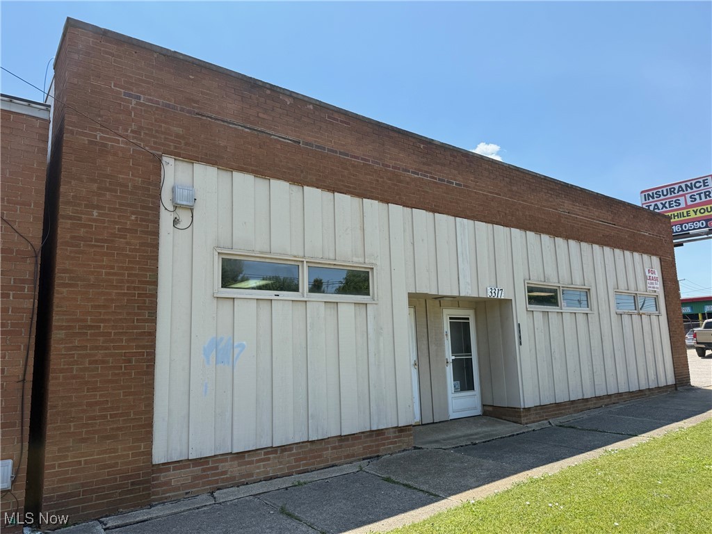 High-traffic, high-visibility commercial/retail space right on Brookpark Rd in Parma! This amazing space is currently used as storage and light auto repair. Other features: multiple office spaces, retail area, rest room, gated parking, plus additional parking lot in front of the gated area. Larger space also available, about 4000 sq ft, see MLS #5146887. Building has security system and cameras.