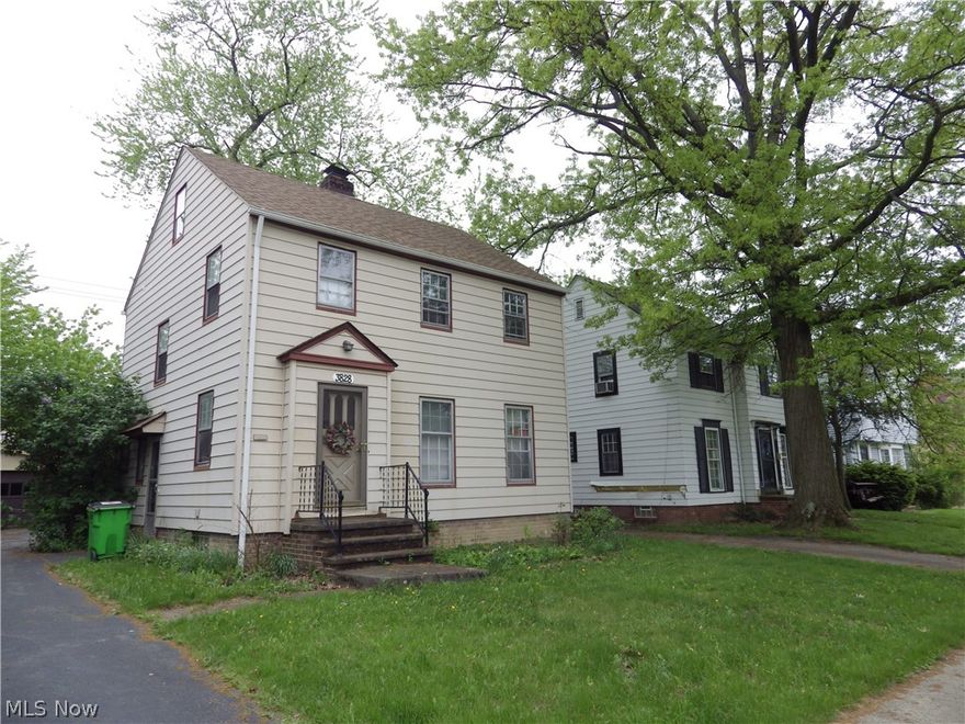 Come see this beautiful 3 bed room, 1, and a half bath colonial located in South Euclid. Close to tons of shopping, a secluded park, and public transport. This home offers it all. The living room has a gas fireplace perfect for those cold Ohio winters, and the backyard is great for entertaining in the warm months.