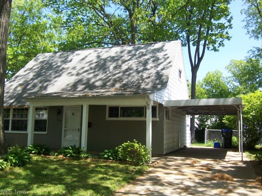 Enchanting expanded cape featuring 4 bedrooms and family room addition. Enjoy the newer windows and spacious laundry room. 
Updated maple kitchen featuring portable dishwasher. Fenced in rear yard, deck landscaped and move in ready. 
Carport, near parks and highway. Affordable home offering imm. occp.