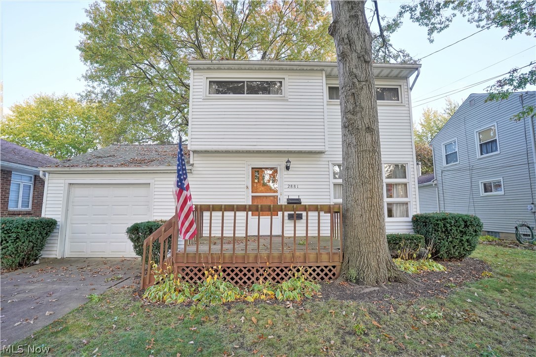 Come take a look at this unique Cuyahoga Falls colonial featuring 3 bedrooms ,1 full bathroom and a one car attached garage. This home is perfect for a home buyer that is looking to do some cosmetic work to make it their own. There are the original hardwood floors throughout the home they are just covered up by carpet. Also located off the kitchen is a large addition which serves as a perfect family room great for entertaining. The A/C is less than 3 years old and the hot water tank is brand new. Set up a showing today!