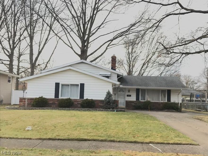 Welcome to this adorable split level on Nancy Drive in North Olmsted!  So many features to talk about...spacious front door foyer, Formal living room and Dining Room with all newer carpet and vaulted ceiling. Spacious Eat In Kitchen with all appliances and nice laminate flooring.  Three spacious bedrooms up with ceiling fans, large closets, newer carpet and wood floors! Main bath has a walk in shower (no tub). Large lower level family room with door to back yard. There is a  Half Bath off of the Family Room. Very spacious laundry room with newer appliances and plenty of storage.  The Laundry Room is large enough for an additional shower. Upgraded furnace, newer Hot Water Tank, central air, updated electrical box, hot and cold water in garage, garage has Nature Stone Flooring, pull down storage, roof looks newer with good ventilation, sofit vents, gutter guards. rebuild back yard stairs in 2015 with newer clean out drains installed around the home.  Perfect location to I-480 and Crocker