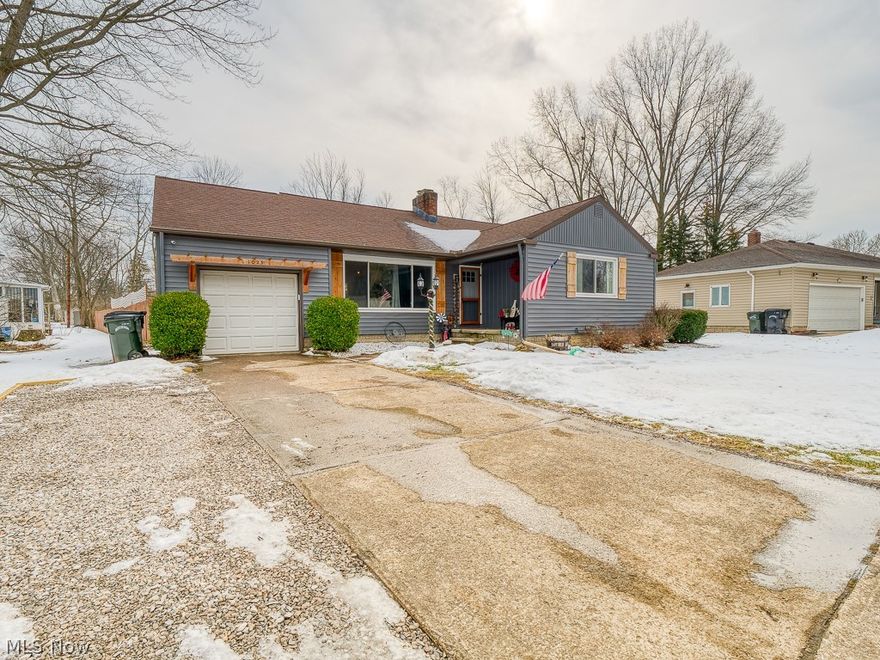 If you are looking to live stress-free then we welcome you to this beautifully renovated craftsman farmhouse ranch!  Inside the home features 3 bedrooms and 1.5 bathrooms with an open concept kitchen/dining room/living room. As you enter the basement separate yourself with the large gym and storage area for those daily workouts, while there is still plenty of space for gatherings in the partially finished basement featuring a family room and playroom. This home features a backyard for entertaining or enjoying with children.  Close to newly built elementary and middle schools and minutes from the new High School. Situated on over 1/3 of an acre this property contains two outbuildings for storage. Full 6 foot privacy fence surrounds a 21 foot round pool and plenty of green space. The beautiful full length deck built 2021 is covered with a clear pergola style roof. UPGRADES INCLUDE pool pump and liner,, 2019 full house windows with 10yr transferable warranty, 2018 . Marble kitchen countertop, 2020, Home was fully insulated 2021, HVAC 2021, back deck, 2021. Negotiable items include a 2020 6 person Bullfrog hot tub/spa, 2021 Samsung rose gold washer and dryer and 2021 kids outdoor play set.