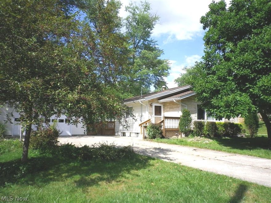 An adorable three bedroom home with 1161 square footage of living space. Eat in kitchen with all the appliances. A two car garage with cement drive way and fenced in back yard. The home has new electrical installed. central air is also in the home. A great place to call home.