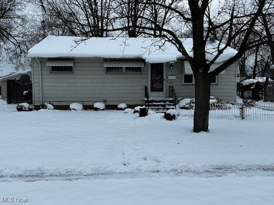 Welcome to this affordable and well-located 3-bed, 2.5-bath home on Beebe Avenue! This residence features a large eat-in kitchen perfect for family gatherings, and a partially finished basement with a built-in bar — ideal for entertaining or creating a cozy recreation space. A new roof adds peace of mind and value. The flexible layout lets you make this one your own with personal updates. Priced to move, don’t miss this opportunity to own in a convenient Elyria neighborhood