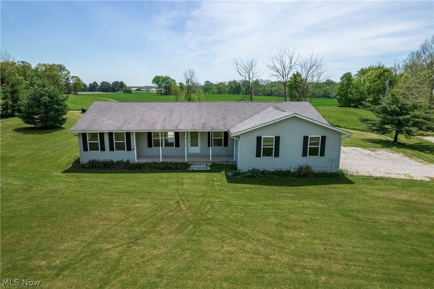 Loads of privacy and a ranch with the perfect layout. Built in 2001 with a great open floor plan. Large open kitchen, dining room and living room. Range new in 2019, Dishwasher new in 2020. Kitchen has loads of counter space with large peninsula counter. Off the kitchen is the large master with a walk-in closet with built-in closet organizer and en-suite master bathroom with walk-in shower.  Off the living room are the other two bedrooms with the second full bathroom on the first floor, with a jetted tub.  Laundry also on the first floor in a mud-room area. All doors throughout the house are solid wood 6-panel doors, both on the first floor & the basement. Ceiling fans in all rooms, including basement office. 12-course Basement, 8' ceiling height.  Basement very finished with rec room and full bath with tiled shower.  Additional basement room with closet that could be an office.  The house is built on 3 parcels totaling .93 acres. XL 32’X16’composite deck ready to enjoy with family and