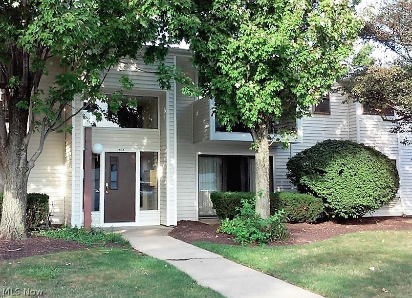 Welcome home to this beautifully updated/remodeled 2-bedroom, 2 full bath ranch style condo located in Westlake’s Bay Landing Community. Which includes walking trails around ponds, 2 inground pools, tennis courts, basketball courts and is just minutes from the library and Crocker Park. Large open great room with new sliding glass patio door leading to your private balcony. The kitchen boasts a new breakfast bar with granite counter top, new stove, new refrigerator and under cabinet lighting. Right off the kitchen is a laundry room with new shelving and cabinetry for extra storage. Pergola flooring flowing from room to room and closet organization systems installed in every closet to maximize your storage. All new windows, window shades, interior doors and frames, light fixtures, ceiling fans, outlets, and molding throughout. Large master suite with views of the pool and basketball court, and a private full remodeled bath w/walk in shower. Spacious second bedroom with neutral color