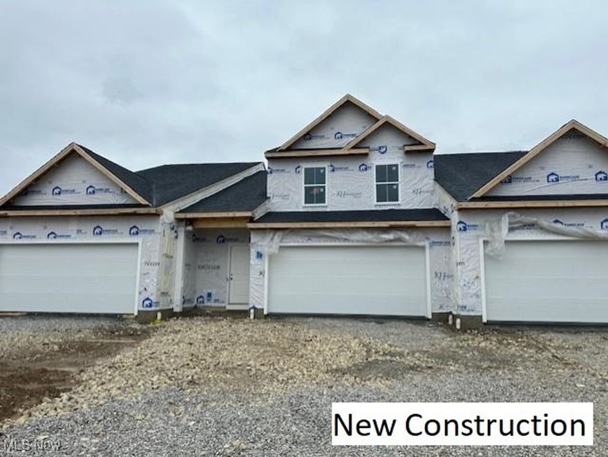 This beautiful townhome  is located in Green, OH.  You can access I-77 in just a few minutes.  Very close to shopping and all the restaurants that Green has to offer. Forest Lakes has a pavilion with open space for gatherings. There is a walking trail behind the homes. This Dayton floor plan has 4 bedrooms and 2.5 baths with a loft. We added a concrete patio to enjoy the spring and summer days. This home just started construction and will be completed in late March.  Photos are for illustration purposes.  We are selling out so don't hesitate to call!