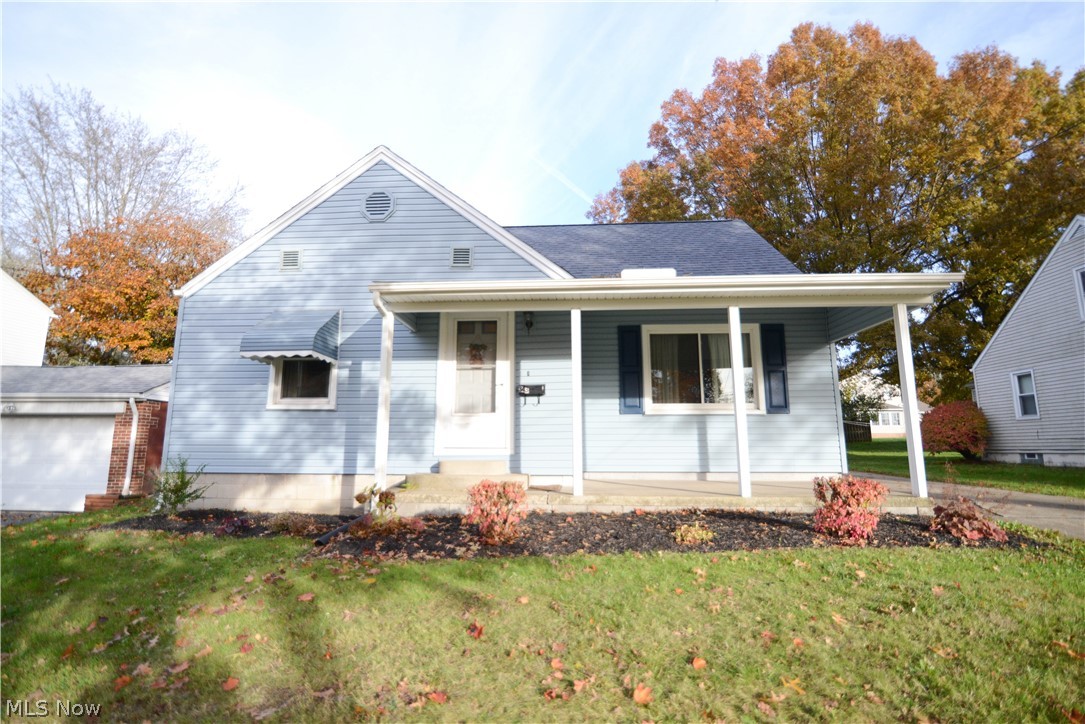 Exceptional, Pristine, and Pride of ownership describes this three bedroom, 2 full bath custom built one owner Cape Cod. Eat-in kitchen with ample cabinetry and appliances that stay. Sliding glass doors off the kitchen open to a relaxing 12 x 16 large covered patio. Spacious tiled lower level rec. room, equipped laundry, and glass block windows. Home has extra insulation, newer roof and whole house fan. Call today for a personal showing, because you deserve it! All this and a Home Warranty! What a gem!