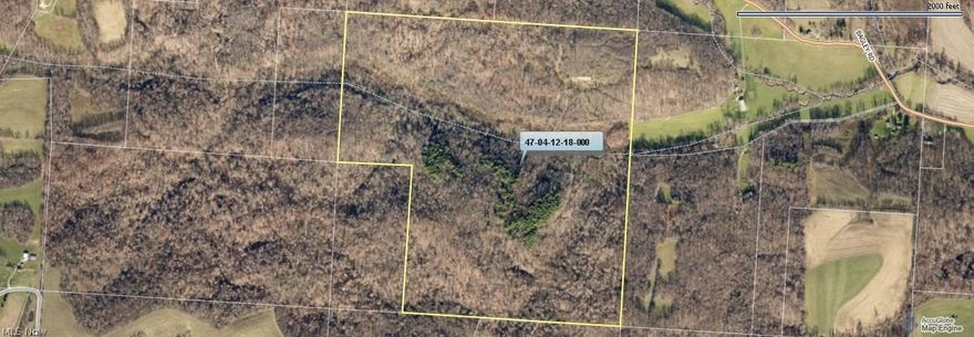 136.5 acres on Bagley Rd. Mineral rights are reserved.