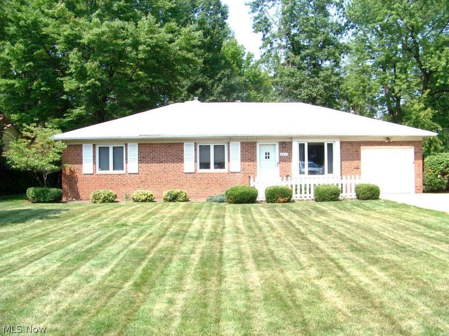 Inside pictures to follow - getting ready for an estate sale. Well cared for Ranch with full basement on gorgeous large lot !   Inside features wood floors, master with full bath (actually can be shared by two bedrooms!) plenty of closet space - entry/bonus room/mud room - kitchen with door to patio and
very large yard - plus a full, finished basement !   Be sure and make your appointment to see this home today !
