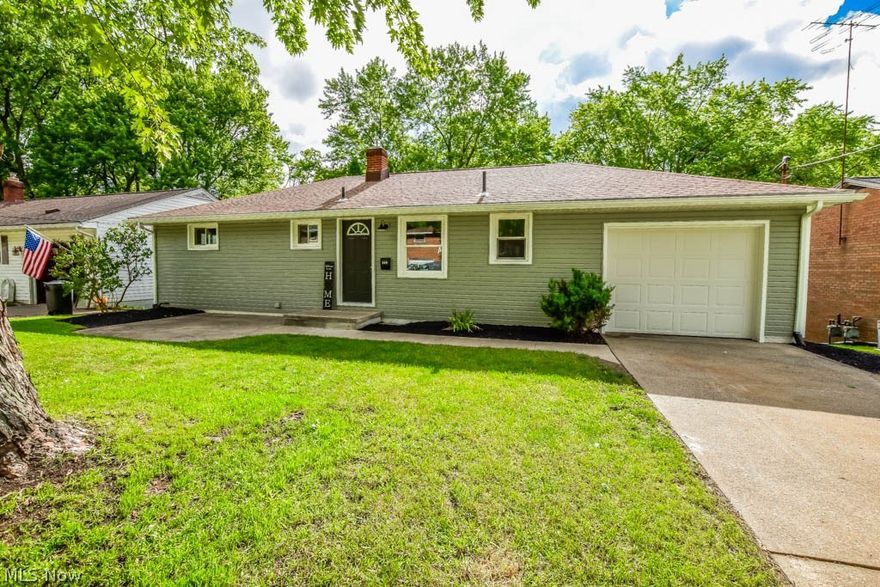Welcome to your beautifully redone ranch in Perry Township! Walk through the front door to your new kitchen, complete with granite countertops and tile backsplash. The spacious living room is inviting for gathering with family and friends. The main level offers 3 bedrooms and a full bath. The basement is partially finished with 2 additional large bedrooms and another full bathroom. The basement has a walkout patio that offers views of the delightful backyard. There is a steam in the back that connects to Sippo Lake perfect for adventures on your canoe or kayak. You don't want to miss this! Schedule your showing now!