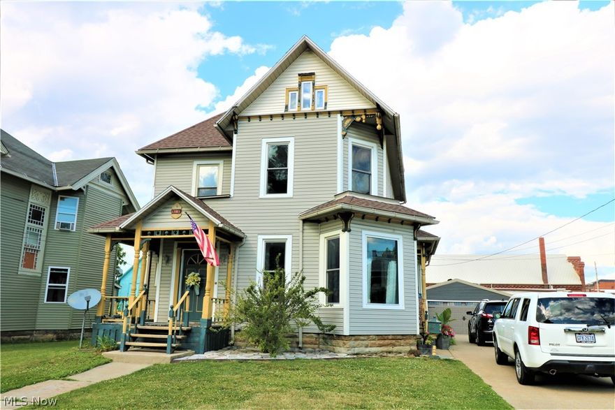 Beautiful century home with 4 beds, 2 bath located in the heart of Norwalk. Kitchen was remodeled in 2008 with new cabinets, granite countertops, heated tile flooring, island, snack bar, pantry and buit-in wolf steamer! Enjoy the outdoors with friends and family on the fantastic paver patio and soak up the sun in the 16x32 heated inground pool! True to its time is the natural woodwork located throughout the home and lots of pocket doors. Let your creativity take aim with the many options available in the 3rd floor finished attic. Updates: Garage Door (2019); Pool Liner (2018); Hot Water Tank (2017); Navian Boiler; Upstairs Flooring; and Some New Drywall.