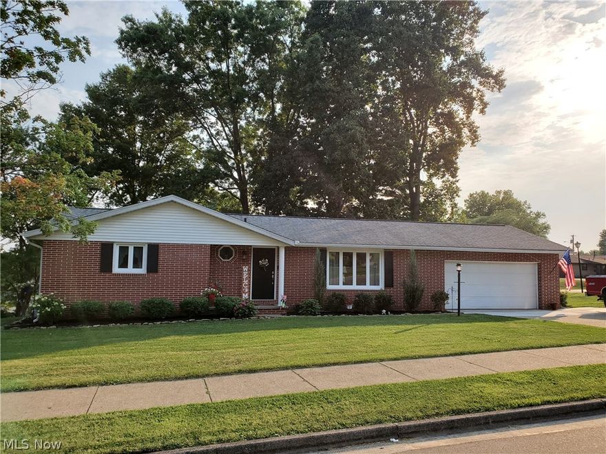 Great location! Beautiful brick Ranch with 2 bedrooms on the main level and 2 bedrooms, bath, family room and huge walk-in closet in the lower level. First floor laundry. Large corner lot. Don't miss out on this lovely home. Subject to seller closing on home of choice. Exclude box for underground dog fence and collars.