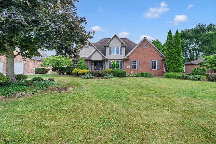 Welcome to this spacious and well-maintained 3-bedroom, 2.5-bathroom home nestled in the highly desirable Austin Estates neighborhood. Offering 2,148 square feet of comfortable living space, this home blends classic charm with unique finishes for today’s lifestyle. Step inside to discover vaulted ceilings that create an airy, open feel throughout the main living areas. The first-floor primary suite provides convenience and privacy, with an amazing bathroom.The open kitchen seamlessly connects to the dining and living spaces—perfect for entertaining or everyday living. Upstairs, you'll find two additional generously sized bedrooms, a loft area, and a full bathroom. Need extra space? The huge unfinished basement offers endless possibilities—whether you're envisioning a home gym, recreation room, or additional living space. Outside, enjoy the fenced-in backyard—ideal for pets, play, or relaxing in your own private retreat. Key updates include: New Carpet (2022), Generator (2022), Roof (2015), HVAC (2017), and Hot water Tank (2019). This is a great opportunity to own a beautifully maintained home in one of Barberton’s area's most sought-after communities. Don’t miss your chance to make it yours—schedule your private showing today!