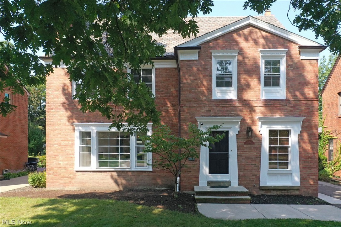 Old meets New in this thoughtfully updated University Heights brick colonial!! The current owner put in an amazing dream kitchen that has all the bells and whistles!! This ultra-modern kitchen is WIFI smart and the perfect entertaining space. All new Amish cabinets, quartz counter on large island, Thermadore and Bosch appliances. It also features a Nanawall that can be completely opened up to the new wrap-around deck. Nothing like it in the area!! Home has 4 bedrooms & 3.5 baths. Large, light-filled living room and big dining room. Mudroom was added where the former kitchen was located & has been plumbed for 1st floor laundry. There is also an office and 1/2 bath on 1st. The Owner's Suite is also a must see!! Large bedroom with lots of natural light and big walk-in closet. The bath feels like a spa with heated Schluter tile flooring, dual sinks w/concrete counter and modern chic shower featuring Yellow Cedar surround. There are 2 other nice-sized bedrooms on 2nd that share a jack & jil