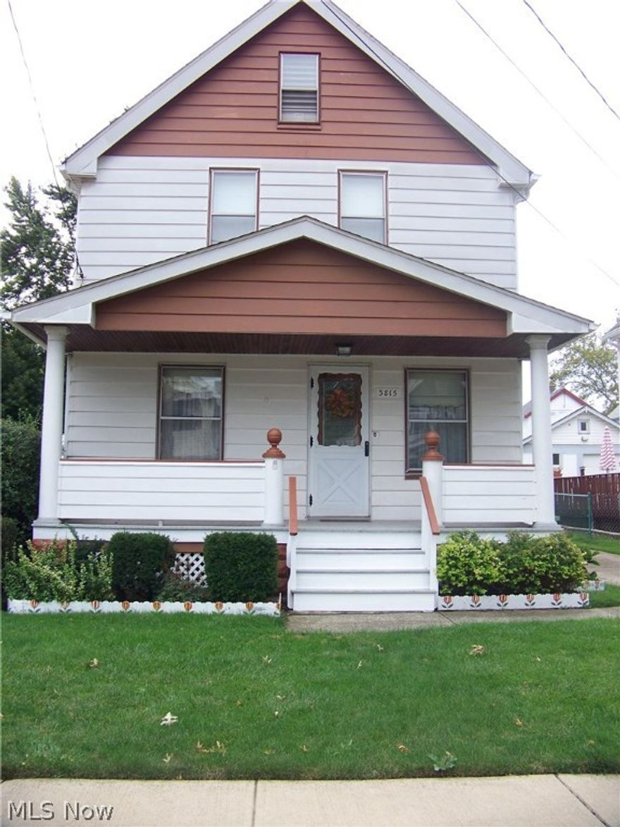 Welcome home to this beautifully landscaped and charming 3 bedroom colonial with a bonus room.  Large front porch and fenced yard with patio.  Spacious storage shed attached to the 2-car garage w/opener.  New laminate flooring installed on the second floor in August of 2015. Hot water tank replaced in November 2014.  Roof tore off and replaced around 2000. Water line to street also replaced. Gate for the fence will be reinstalled. All appliances stay and a home warranty is included! Sellers are very motivated!