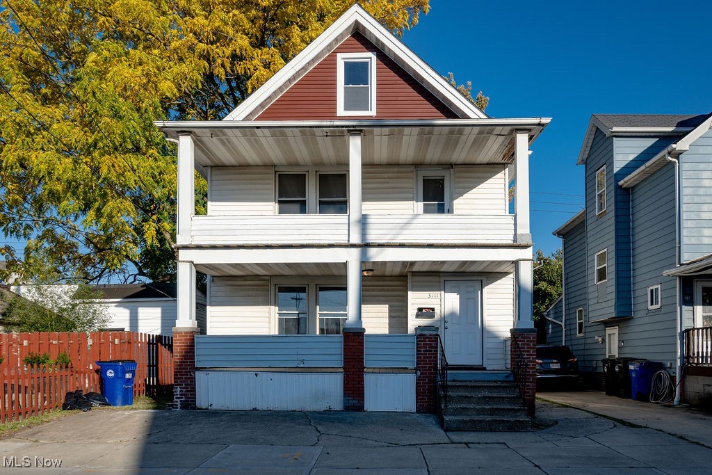 Check out this large 2,654 square foot duplex located in the West Boulevard neighborhood. This features 3 bedrooms and 1 bathroom in each unit and was recently fully renovated. It has a brand new roof, gutters and the entire roof and framing on the 3rd floor was replaced along with full cosmetic renovations in both units. New furnaces, hot water tanks, plumbing, electrical, kitchens, bathrooms and more. Everything was permitted and up to code with the city. Market rent for these units are $1,000+/month with great rental income on the back end. Come check out 3111 W 90th today! UPDATE: The seller just installed 2 new hot water tanks and 1 new furnace.