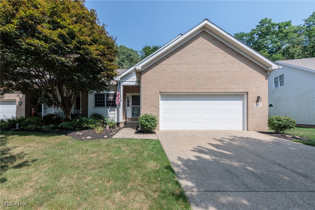 A wonderful 2 bedroom, 2 full bath condo in the desirable Ridgewood Condos of Tallmadge. This unit is move in ready, with a large great room with cathedral ceiling and a fireplace. An open eat-in kitchen has newer appliances and wood floors. The large master suite has double sinks, a walk-in shower, and a garden tub. The first floor laundry is very convenient. There is a full basement, private deck and rear, attached 2 car garage, and so much more.
