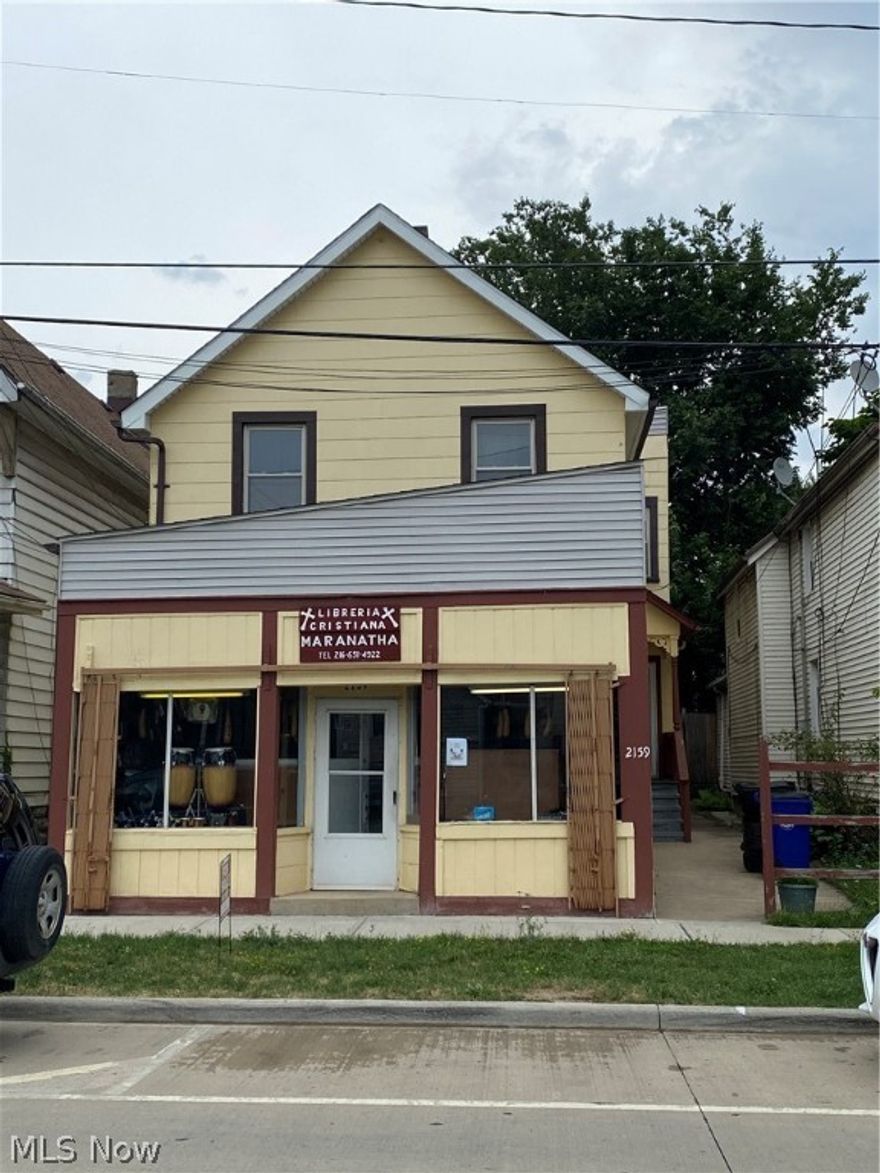 Great opportunity to own this 4 unit building in Ohio City. The property offers a store front and 3 apartment buildings. The building is 100% occupied. The first floor apartment  is 3 bedrooms and 1 bathroom, the two second floor apartments are 2 bedrooms and 1 bathroom each. Well maintained building with upgraded electrical and vinyl windows through most of apartment units.