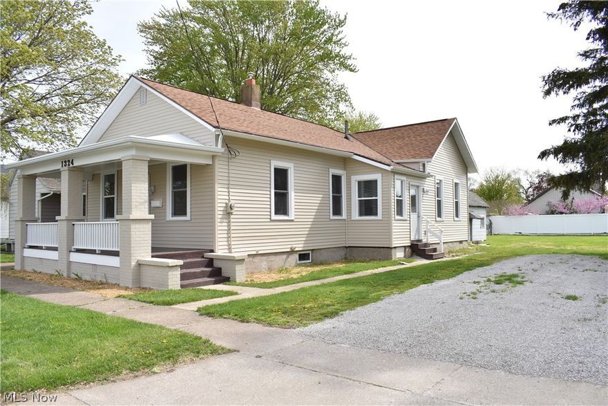 Sellers/Investors are out of time for project completion and looking for an enthusiastic cash buyer to complete the project. Located just a few blocks from the lake, this one story home is situated on a double lot and features off street parking, high ceilings, a HUGE kitchen, large pantry/laundry room, a basement and a detached garage. Open front porch and enclosed side porch. Most of the supplies to finish the project are in the property and will be included in the sale. Close to beautiful downtown Sandusky, marinas and Cedar Point. Sold as-is. Measurements and square footage are approximate.