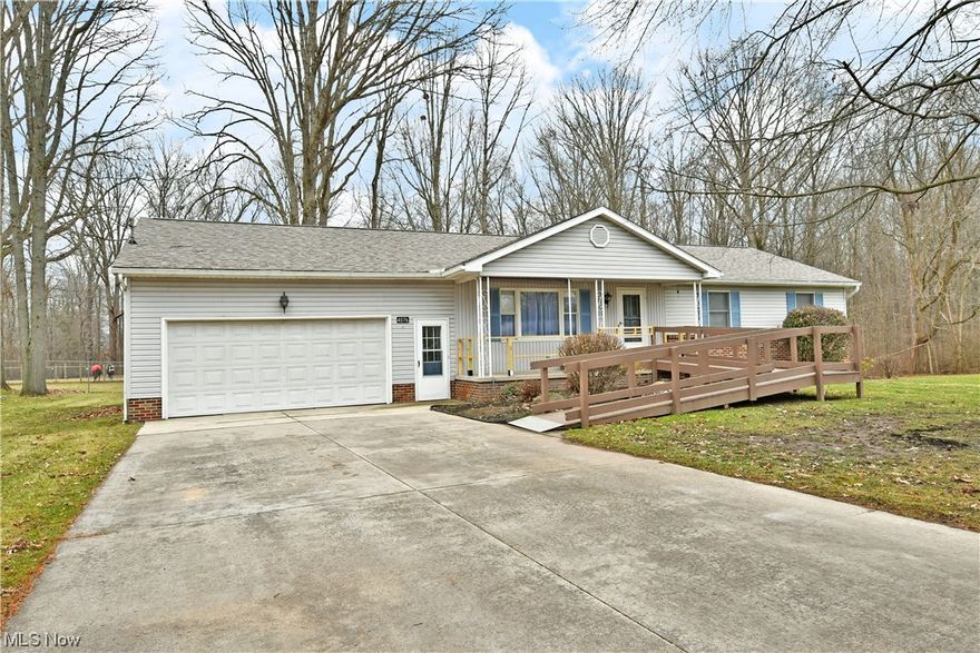 Welcome home to this well maintained 4 bedroom 2.5 bath ranch home in Champion on cul desac! Walk through the front door into living room which flows into dining room open to kitchen and walk out onto back deck through dining room. First floor laundry off of the kitchen! Also on the first floor is 3 bedrooms and 2 bathrooms. Master bedroom has full bathroom and walk in closet.  Roof approx 4-5 years old and furnace and ac 2 years old. Freshly painted throughout. Going down to the basement there is a rec room with a bar area and sink. Basement also has a half bathroom and a 4th bedroom. Ample storage space throughout the house with extra closets in first floor hallway and storage space in basement. Usda eligible. Do not miss your chance to see this home!