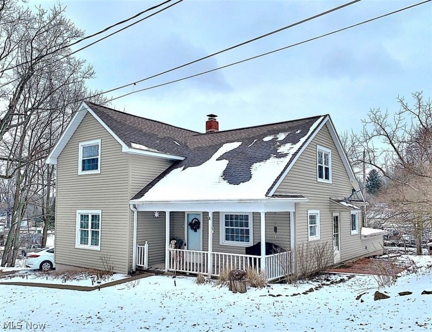 Beautifully maintained home ready for you to move right in! This home has 3-4 bedrooms, 1 1/2 baths and a 1 car attached garage. It is situated on a large .68 acre park-like lot with raised flower beds. On the main floor is a master bedroom, both baths and the laundry room along with a large eat-in kitchen and spacious living room.  Upstairs are 2 additional bedrooms plus a large open area at the top of the steps that could serve as a 4th bedroom, office or play room. There is newer vinyl siding, new flooring in the kitchen, a remodeled full bath, 2 new exterior doors and 30 foot of a new sewer line. There is a gas forced air furnace and central air conditioning along with 200 amp electric. The utilities are Dominion Gas-55.00, AEP Electric-120.00, Baltic Water and Sewer-85.00, Kimble Trash-49.00 every 3 months and Spectrum Cable is available.