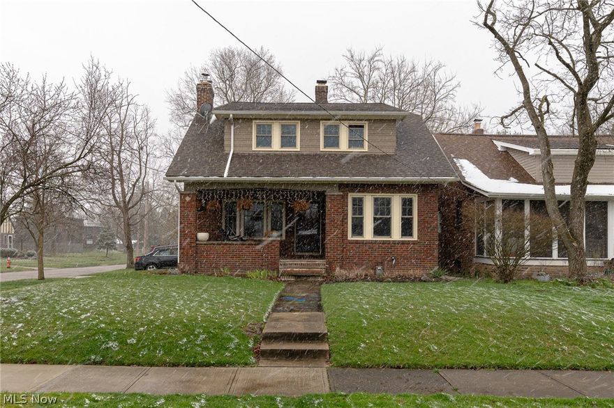 Located in the Presidential area of History Bedford, This 3 bedroom 1.5 bath brick colonial, Winner of
the Bedford Beauty home has been meticulously cared for with loads of updates. Sit a spell on the covered front porch and sip a cool beverage as you enjoy the spring and summer months. Open the front door and feel this is YOUR next home. Living room with crown molding, brick fireplace/wood burning insert adorned by glass book cases. Kitchen has a breakfast nook with plenty of cabinet and counter space. Half bath and 2 car attached garage just off of the kitchen. The dining room has built-in china cabinets and more crown molding. A fourseasons room or potential office flow off of the living room (currently used an an excercize room) provides a nice naturally lit space for work or pleasure.  Rear patio and fenced in backyard add privacy and additional outdoor living space. The waterproofed basement with transferable warranty has a large family/recreation room. Most windows have been replaced recently, new added A/C, whole house insulation. Ask about the unfinished third floor (massive potential third floor space). Enjoy your proximity to downtown Bedford with shops, restaurants, festivals and community events. Schedule a private showing today, we think you'll like it here!