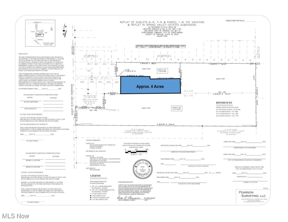 V/L Approx 4.2 Acres Cobb Drive #LOWER, Streetsboro, Ohio image 2