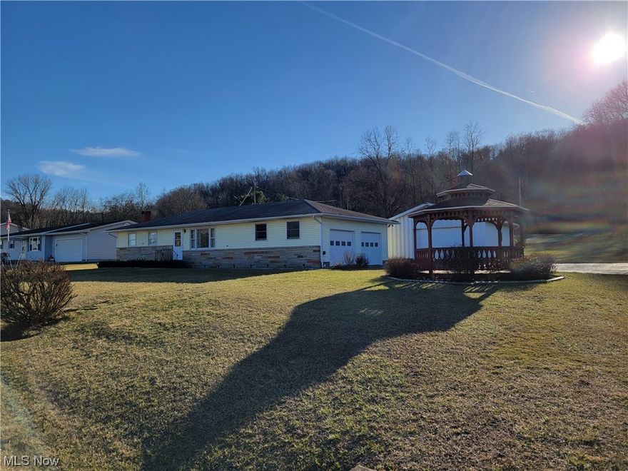 Come see this well maintained 2-bedroom 1.5-bathroom home. This property sits on a .7-acre lot just outside the city limits of Coshocton. Offering ample space for outdoor activities, gardening, or simply relaxing in the spacious backyard. Between the 2-car attached garage and the 24x24 detached garage, you will have plenty of room for cars and toys. Inside you will find the home to be cozy and functional with the opportunity to make it your own.