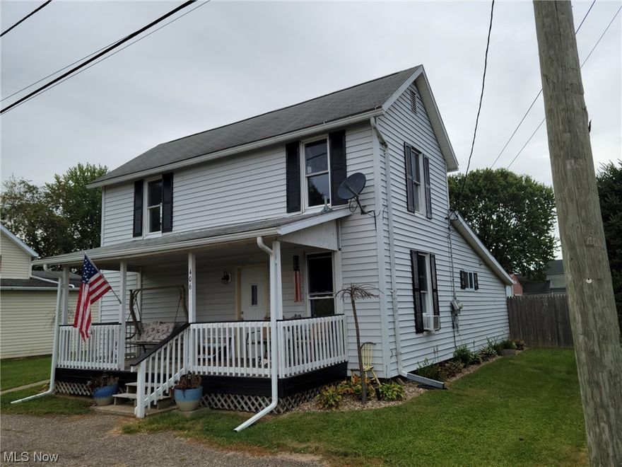 This 3 Bedroom, 1 bath home in a quiet part of Conesville is now available. This updated home features new flooring and carpet, windows and a updated kitchen. The first floor laundry and bath is perfect for everyday living. Outside you will find a large private fenced in backyard, firepit and a large 2 car garage that has a wood burner, a large hoist and electric for welding, making it a perfect personal shop. All appliances will convey to new owners.