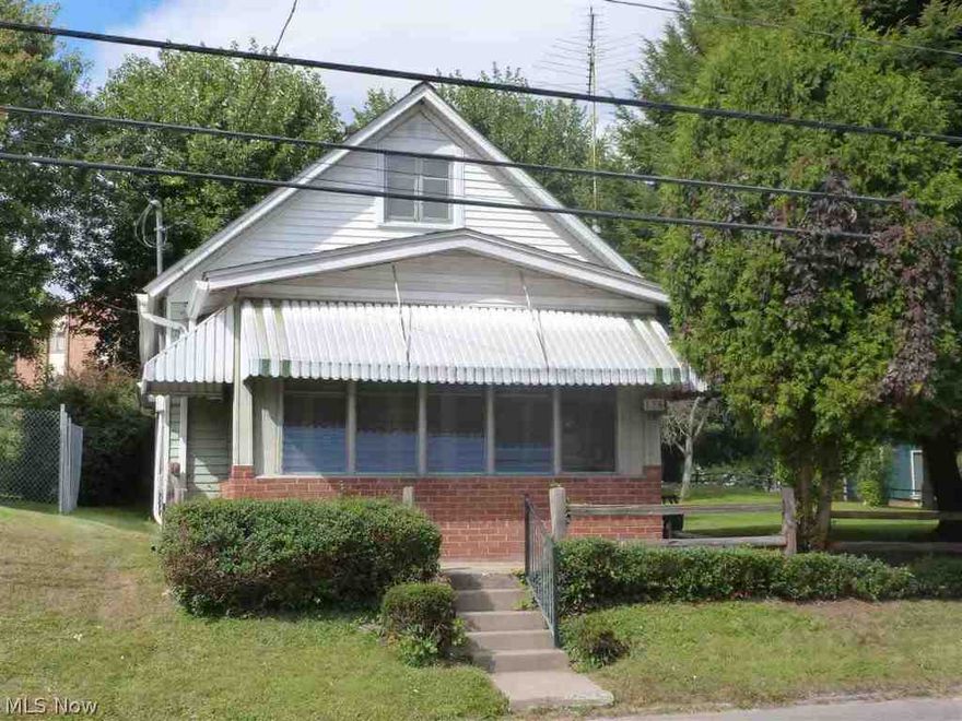 This 1.5 story home sits on a very nice level lot in town. It also offers 2 bedrooms, 1 full bath, and a 1 car detached garage. The bedrooms are captured. Taxes were based on Homestead that has been adjusted.