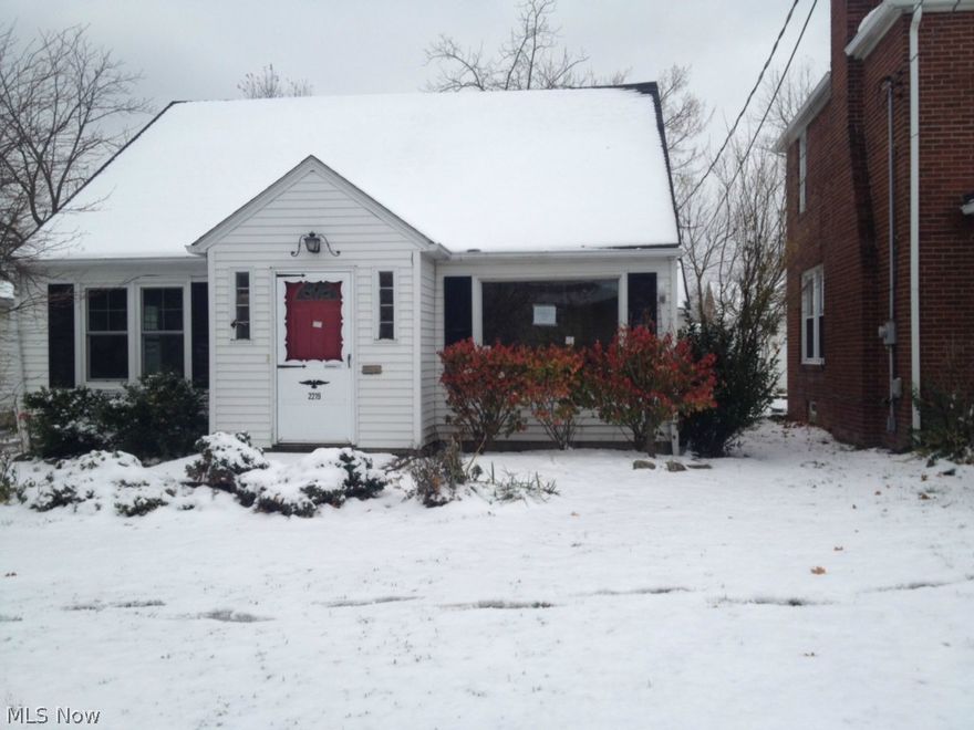 This is an Excellent opportunity for a family with children looking to purchase there first home with not to much to do in Lorain, Ohio! Looking to own your own home at an Exceptional Price, look no further. Great Four Bedroom Bungalow with updates, newer windows, updated kitchen, & bath. Kitchen features breakfast bar dinette area & built in china cabinet. Large family room for entertaining, large bay window, two bedrooms down & two bedrooms up, enclosed porch, & a separate laundry / utility room. The exterior features a detached one car garage & cozy backyard. Don't Miss Out, Call Today for more Details & a Private Viewing!! Case # 412-497515.