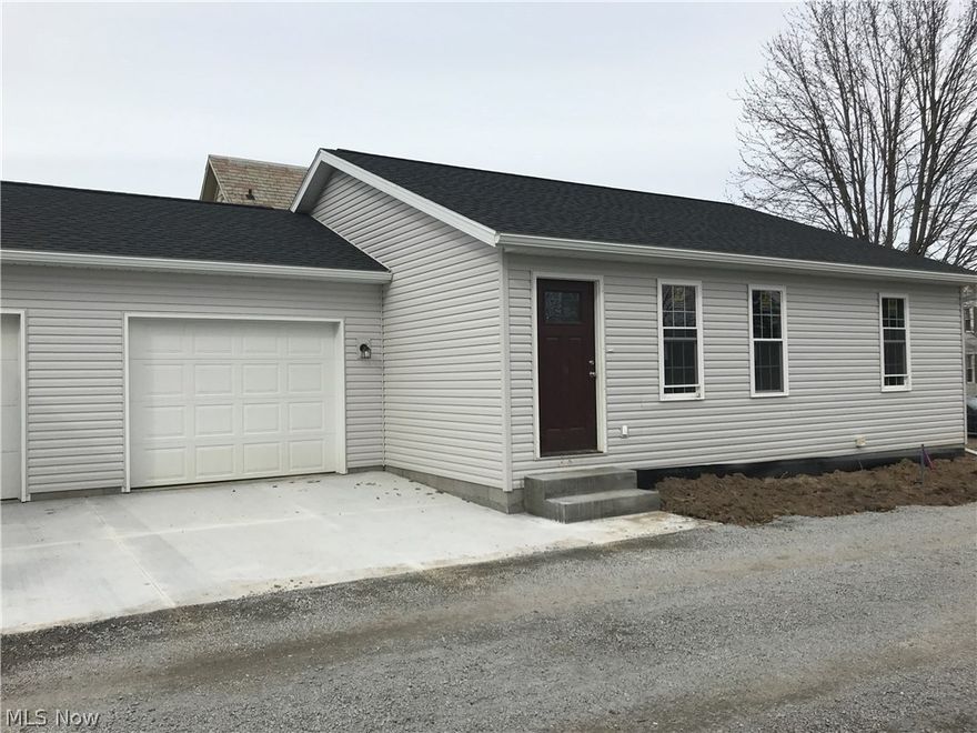 Be the first occupant ever in this brand new construction duplex completed in Spring of 2018! This one-floor living design features main floor laundry hookups, an attached 1-car garage, all kitchen appliances and a full basement with tons of potential. Tenant pays the electric (which includes the forced air furnace) and the water/sewer/trash. Pet fee is $150 up front and $25 added to the monthly rent. There is a limit of one pet under 25 lbs. per household. One year's lease is preferred and a security deposit is required in the same amount as the monthly rent. It is free to apply, but a background check costing $40 per adult will be required before final application approval.