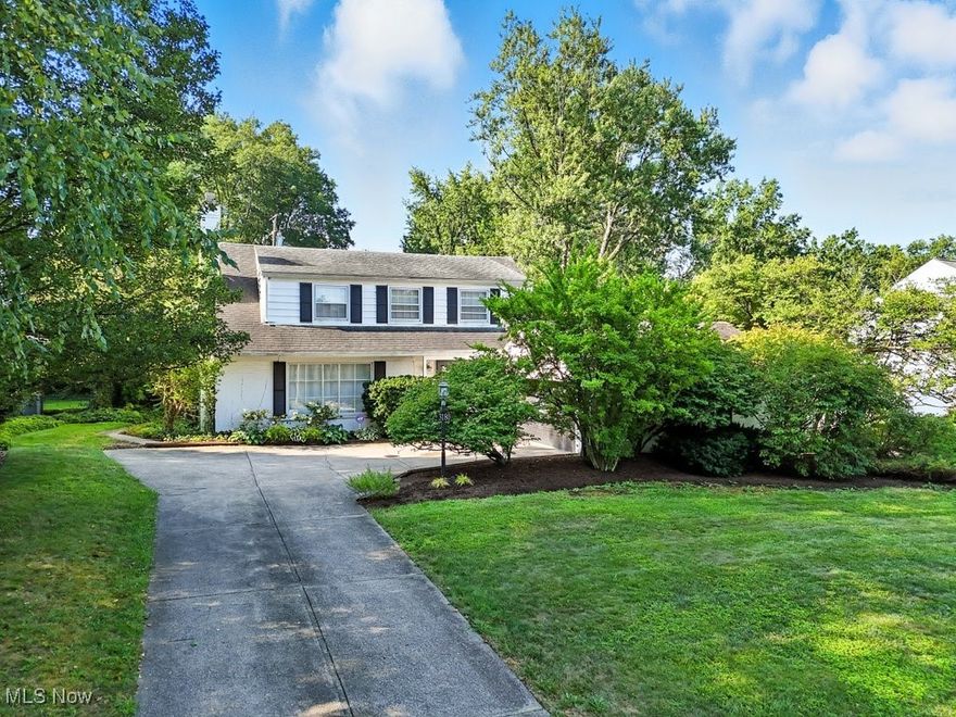 This home is a GIFT in every season! In summer, the backyard becomes your private resort—tons of outdoor entertaining space around the in-ground pool with a new liner and pump, timeless landscaping that cocoons the space in privacy, and a conservatory that lets you enjoy it all even when the breeze turns cool. The brick decking brings a touch of New England charm, while the fenced yard offers seclusion without losing connection to the neighborhood around you. Inside, the character continues with hardwood floors that flow through the generous living room, anchored by a decorative fireplace that begs for holiday decor and cozy winter nights. The formal dining room opens to the light-filled conservatory, making everyday meals feel just a little more enchanting. Pump up the charm with a bold, blue kitchen with stone countertops and stainless appliances. With 3 spacious bedrooms upstairs, the primary suite offers 2 closets and it's own bathroom, while the two large additional bedrooms with ample closets share a full bath--all boasting hardwood floors. On the main floor, a flexible office/den doubles as a guest suite, complete with the THIRD full bathroom and oversized tiled shower. A finished rec room downstairs extends your living space with room for hobbies, games and a little extra room for everyone to spread out. Practical updates (new furnace '22, new fridge '21, new pool liner '22, new pool pump '23) meet timeless details and add in POS compliance for peace of mind. And then there’s the lifestyle: mornings with coffee at Northstar, Pilates at White Cloud, rock climbing at Shaker Rocks, dinner at Brassica, ice cream at Mitchell’s, and the hum of Van Aken just minutes away. At the end of the day, you return to a private retreat that feels both tucked away AND connected---seasons unfolding through conservatory windows, laughter echoing around the pool, and the kind of memories you’ll want to replay for years to come.