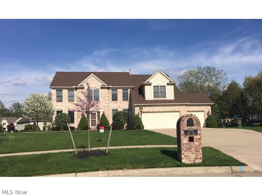 Located on a private cul-de-sac in Westwood Farms. Boasting over 4,000 square feet of living space, this inviting floor plan offers spacious rooms and an abundance of finished living areas. The jewel of the first floor is the newly crafted kitchen complete with expanded cabinet space, granite countertops, subway tile, and impressive ship-lapped island. The First floor also features a two-story great room, a formal dining room, a homework room (which could be used as a living room) and a versatile office/den space. The second level features all new carpeting and a master suite which boasts vaulted ceilings, a sitting area, walk-in closet, private bath with double sink vanity and garden tub. Three spacious bedrooms and a full bath compliment the open air hall-way which overlooks the great room and two-story foyer. But wait, there's more! The finished basement is amazing! The pool table, bar stools and more included with the contract! The focal point is a custom built wet bar with built-i