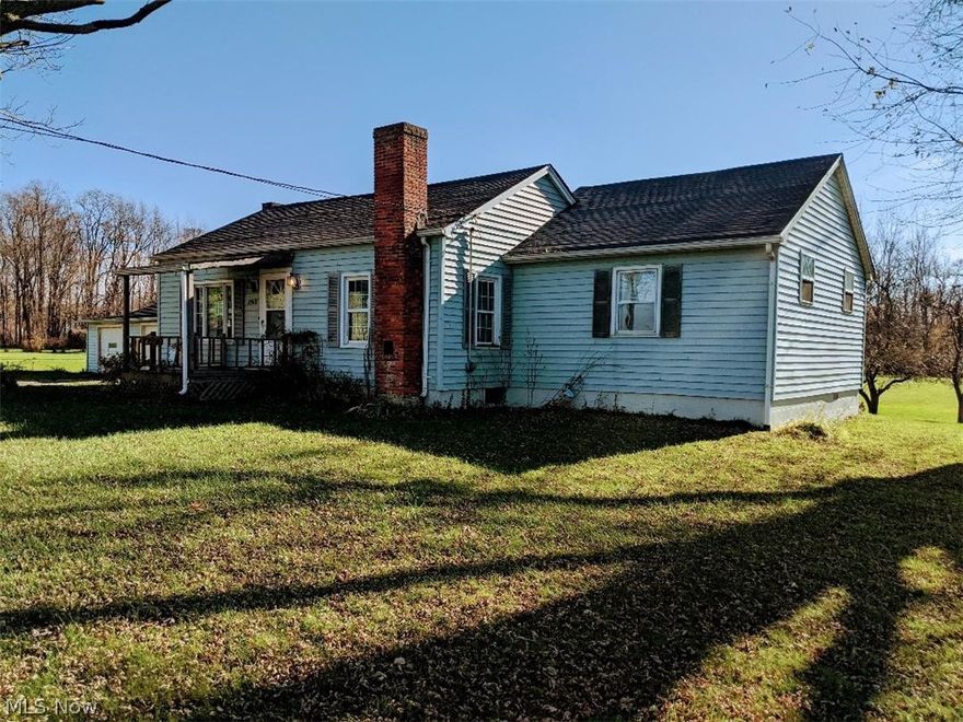 Enjoy beautiful Lake Erie sunsets from the comfort of your own home. Cute 2 bedroom home with big living room and nice size  dining room and cute kitchen. Sunroom to sit and enjoy your 1.4 acres of rolling back yard with fruit trees. Full basement and detached garage and city water. Newer furnace and hot water tank. This is truly a cute little gem not to be missed right on Lake Rd in North Kingsville.